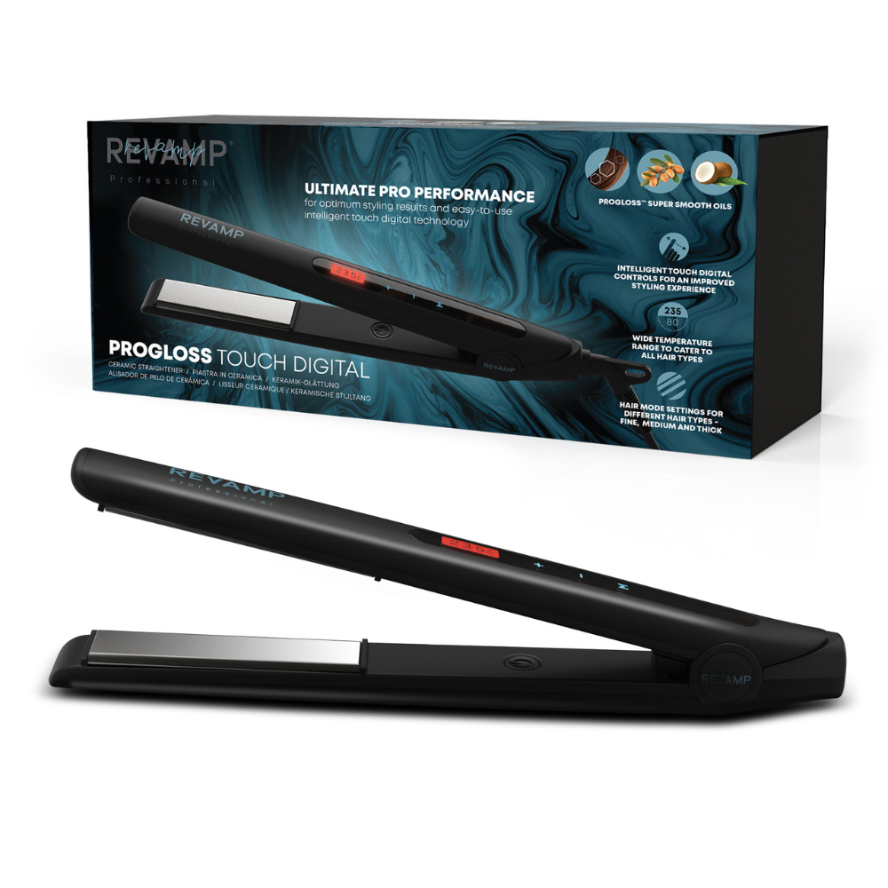 Revamp Progloss Touch Digital Ceramic Hair Straightener, ST-1500